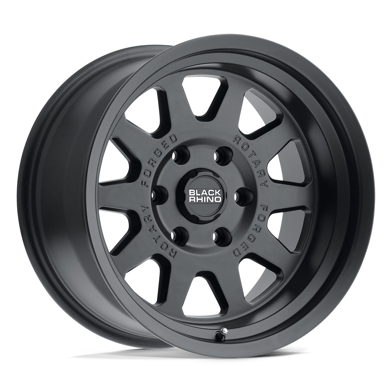 17" Black Rhino Stadium 17x9.5 Matte Black 6x5.5 Lifted Truck Wheel -18mm Rim