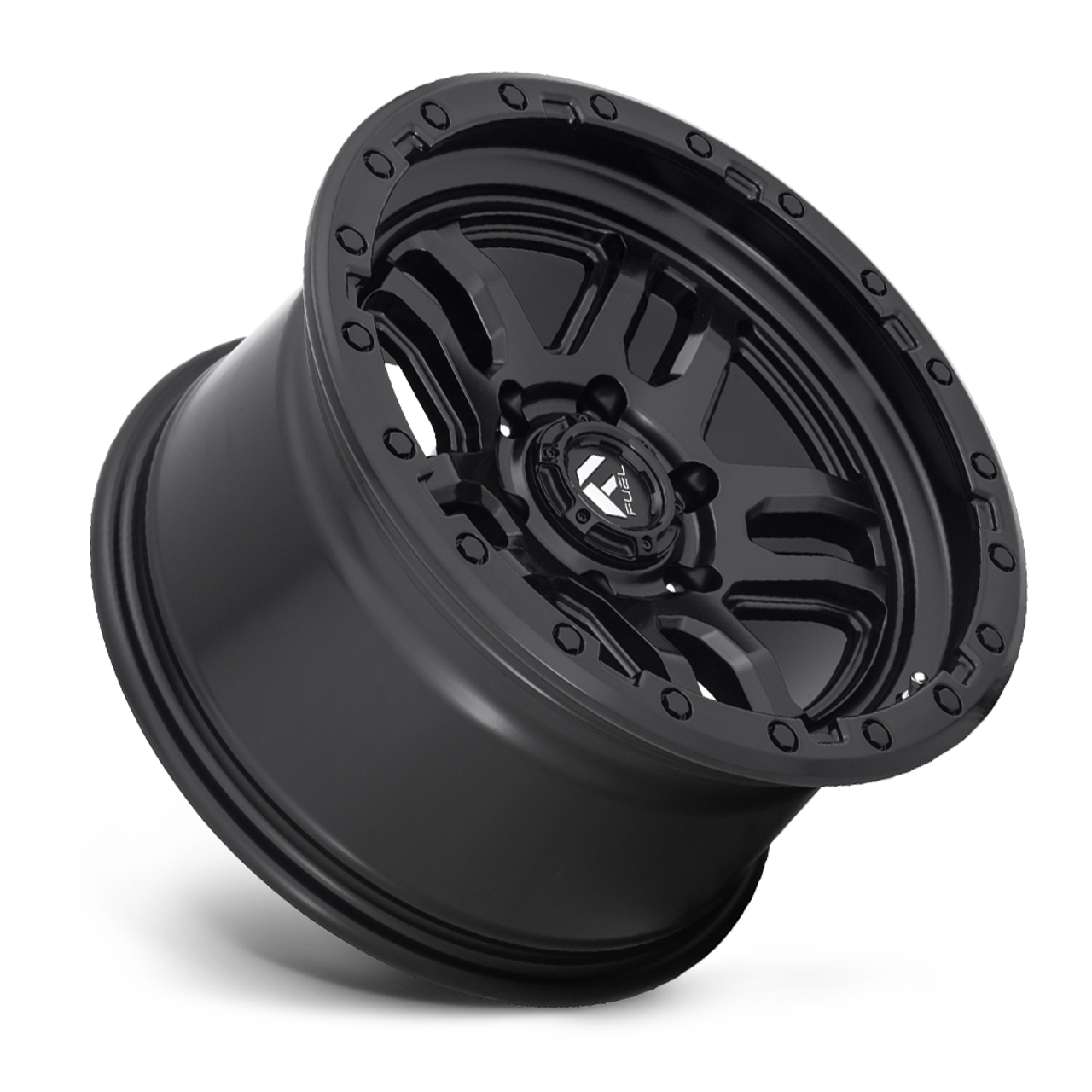 Set 4 17" Fuel D700 Ammo 17x9 5x5 Matte Black Wheels -12mm Lifted For Jeep Rims