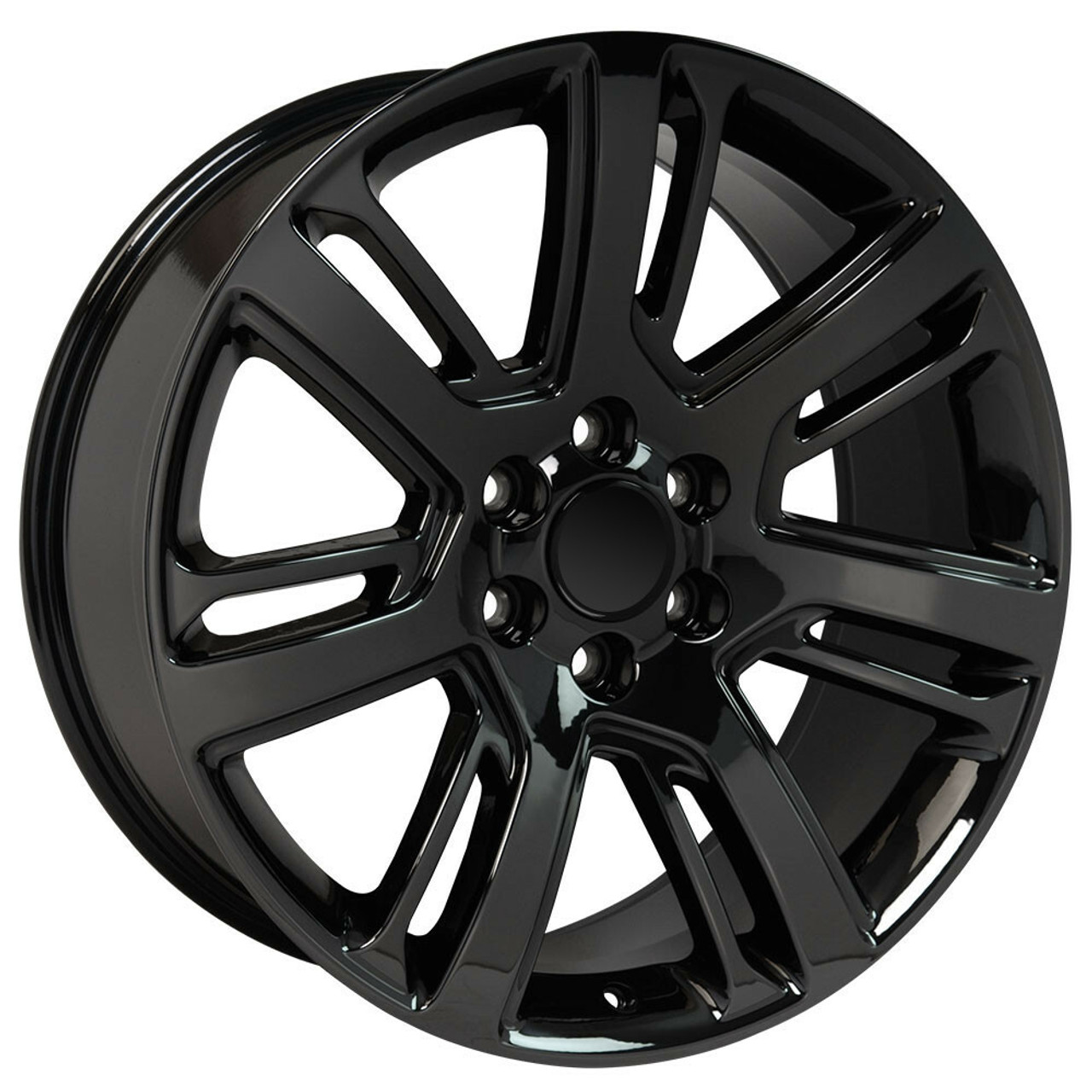 Set 4 26" O.E. Revolution D-04 Gloss Black Wheels 26x10 6x5.5 31mm Truck Suv Rim