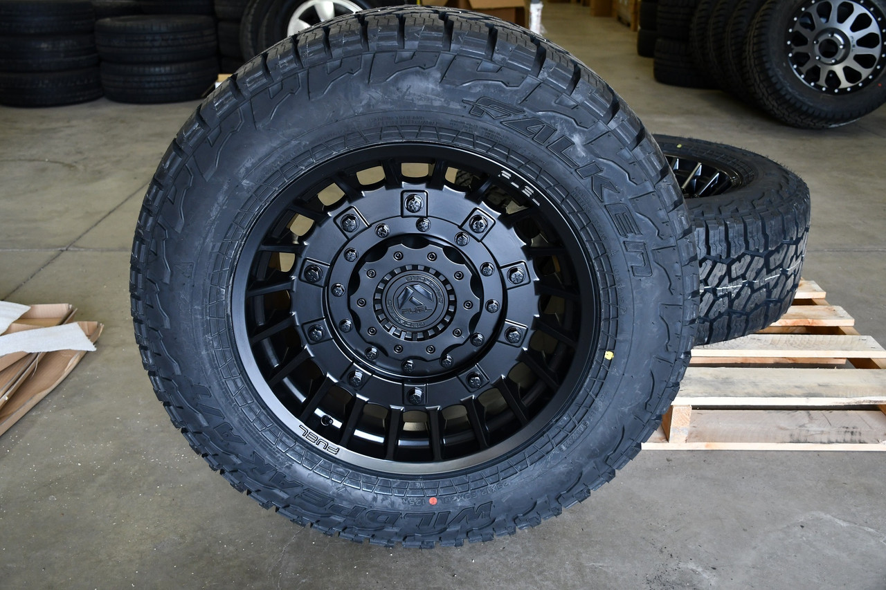 Fuel 1PC D723 Militia 17x9 6x135 6x5.5 Matte Black Wheel 17" 1mm Rim