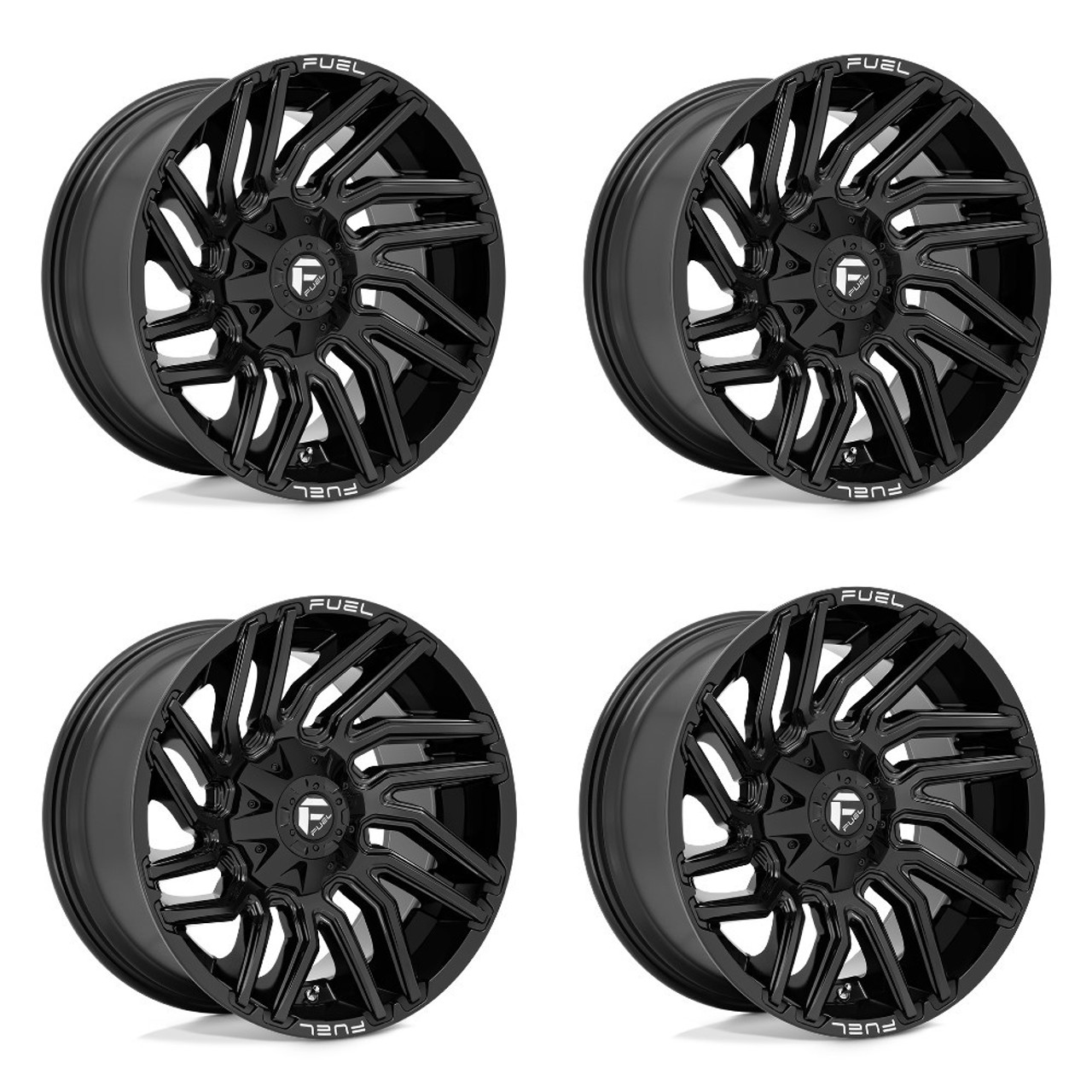 Set 4 22" Fuel D776 Typhoon 22x12 8x6.5 Gloss Black Wheels -44mm Lifted Rims Set 4 22" Fuel D776 Typhoon 22x12 8x6.5 Gloss Black Wheels -44mm Lifted Rims