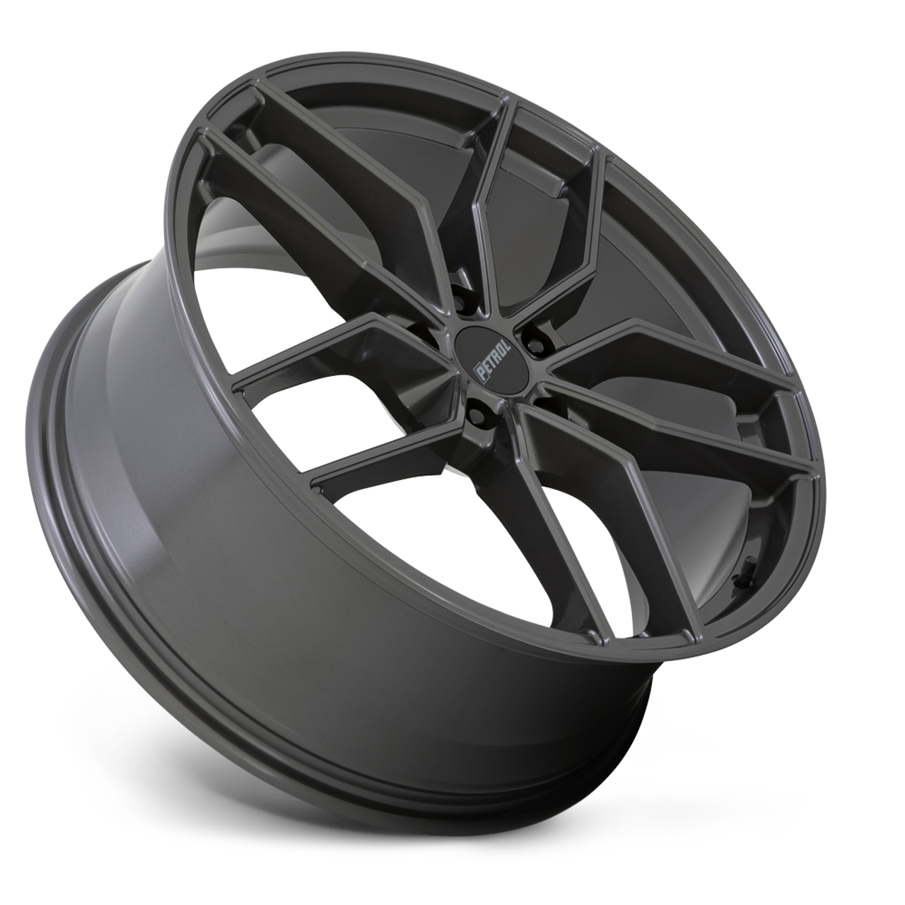 Petrol P5C 18x8 5x115 Gloss Gunmetal Wheel 18" 40mm Rim