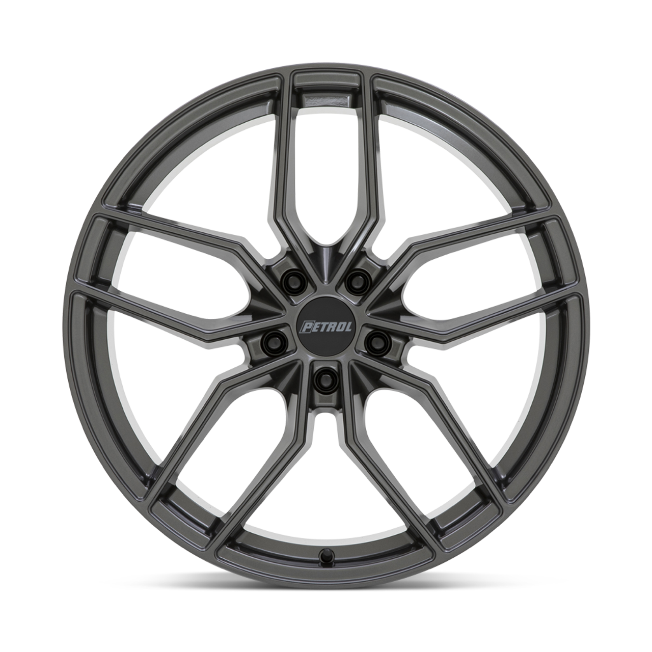 Petrol P5C 18x8 5x115 Gloss Gunmetal Wheel 18" 40mm Rim