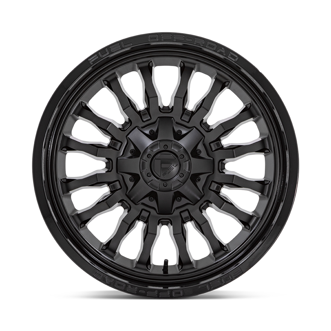 Set 4 20" Fuel D796 Arc 20x9 8x170 Matte Black With Gloss Black 1mm Truck Wheels