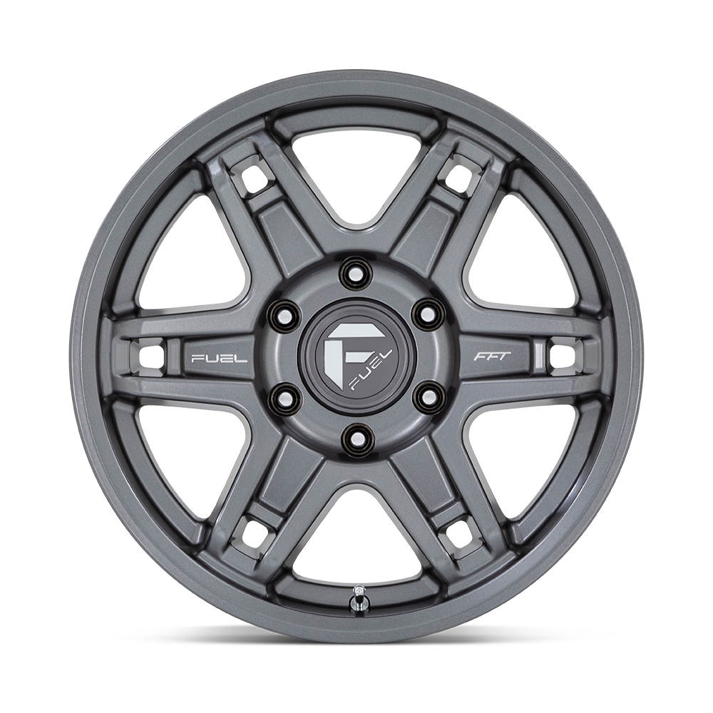 Set 4 Fuel D838 Slayer 17x8.5 6x5.5 Matte Gunmetal Wheels 17" 1mm Rims
