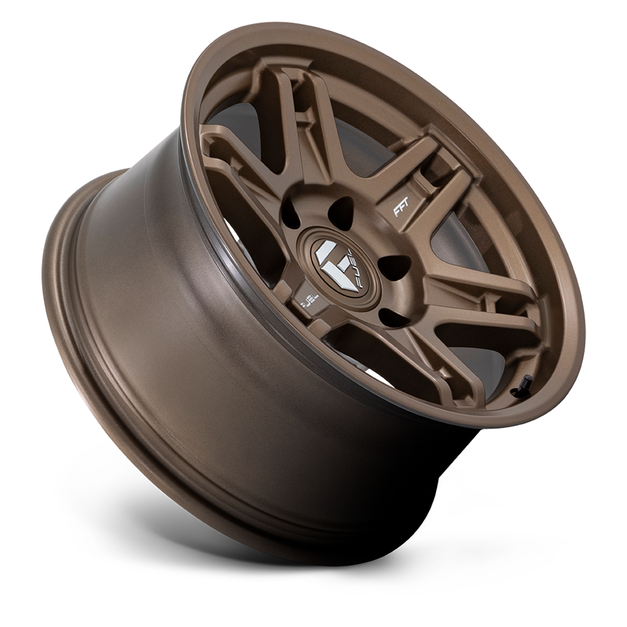 Set 4 Fuel D837 Slayer 17x8.5 6x5.5 Matte Bronze Wheels 17" -15mm Rims