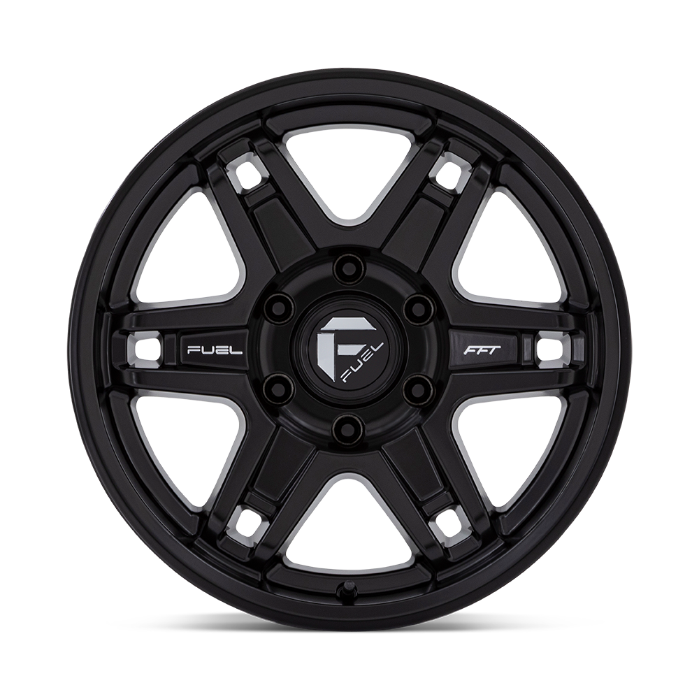 Set 4 Fuel D836 Slayer 18x8.5 6x5.5 Matte Black Wheels 18" -15mm Rims