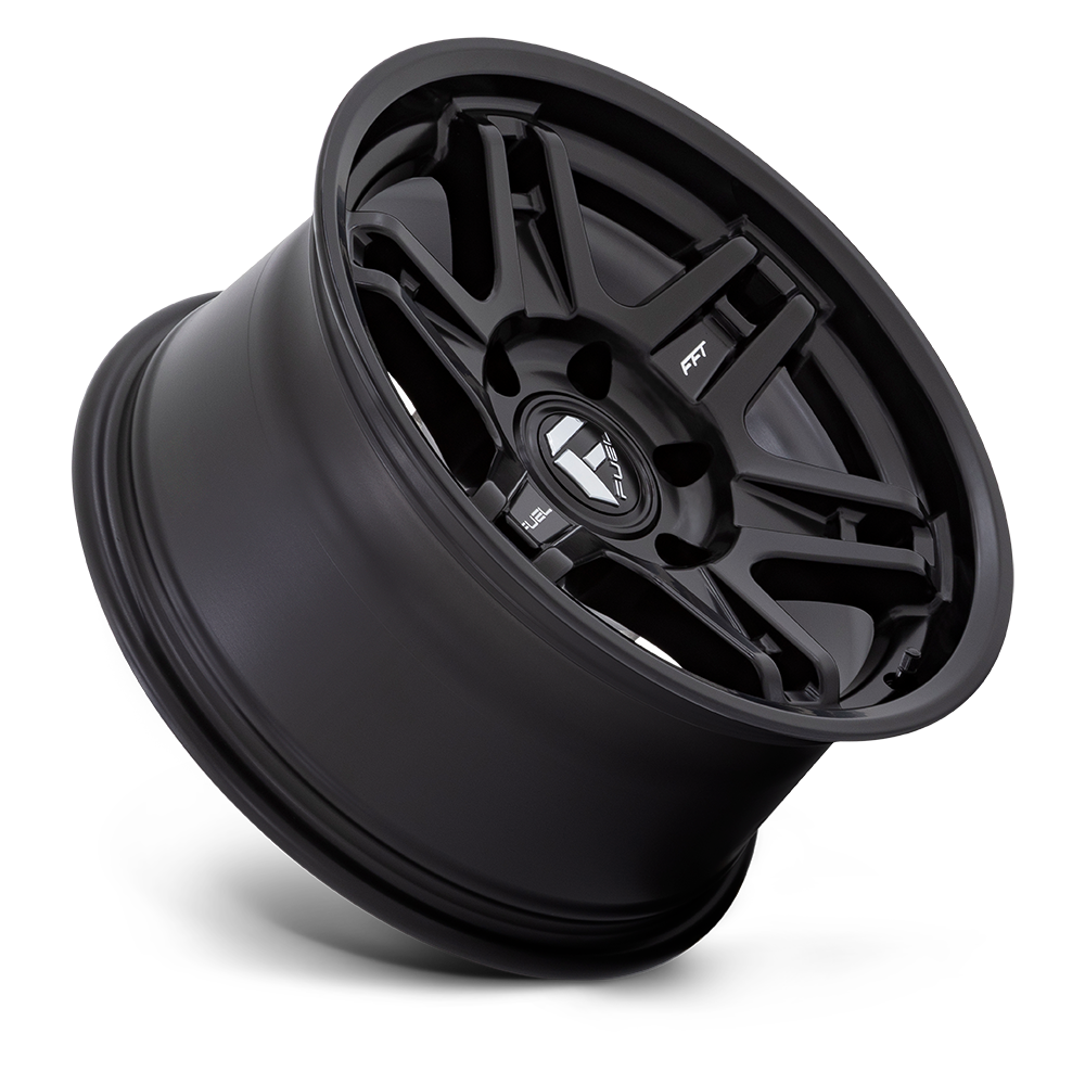 Set 4 Fuel D836 Slayer 18x8.5 6x5.5 Matte Black Wheels 18" -15mm Rims