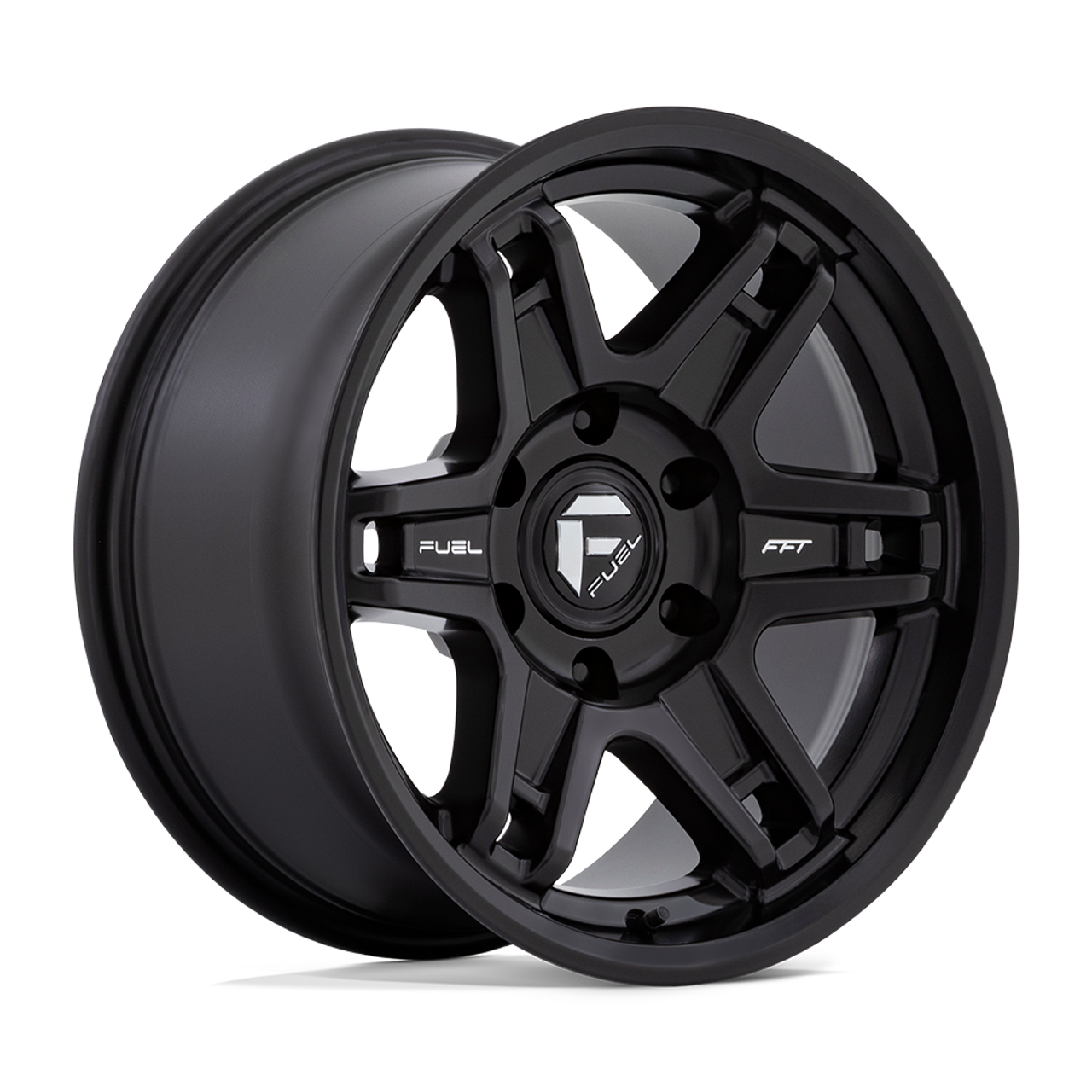 Set 4 Fuel D836 Slayer 17x9 6x5.5 Matte Black Wheels 17" -38mm Rims