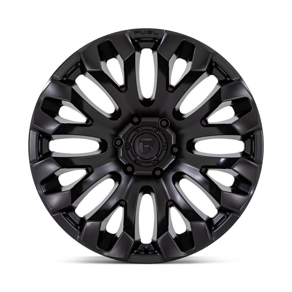 Set 4 Fuel D831 Quake 20x9 6x5.5 Blackout Wheels 20" 1mm Rims
