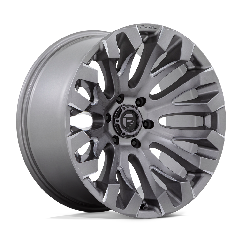 Fuel 1PC D830 Quake 18x9 5x5.0 Platinum Wheel 18" 1mm Rim