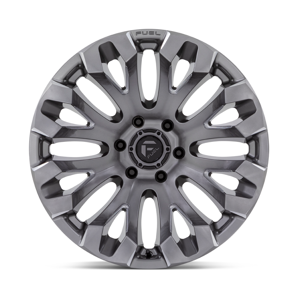 Fuel 1PC D830 Quake 18x9 5x5.0 Platinum Wheel 18" 1mm Rim