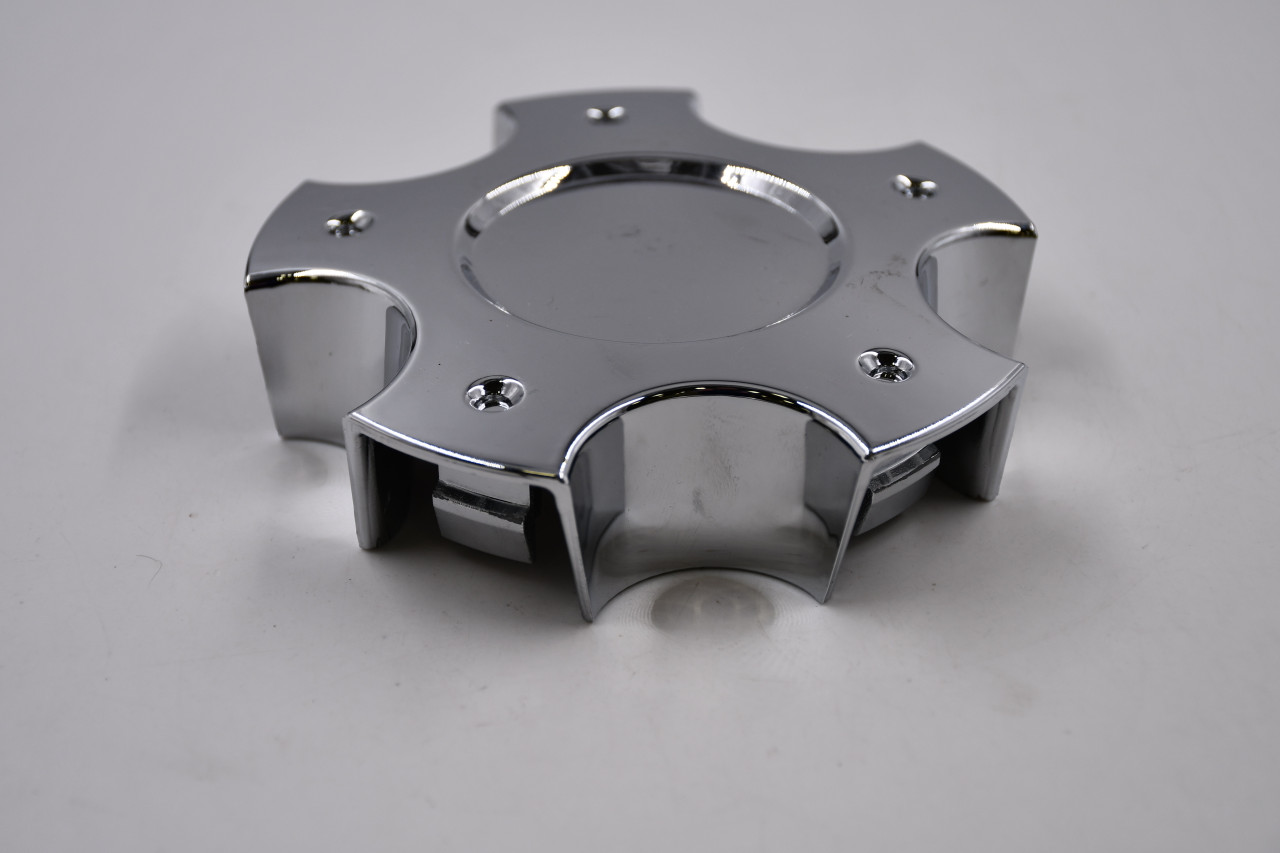 AfterMarket Chrome Wheel Center Cap Hub Cap C-5056-C 4.75" 5 Lug, No Logo/Inset