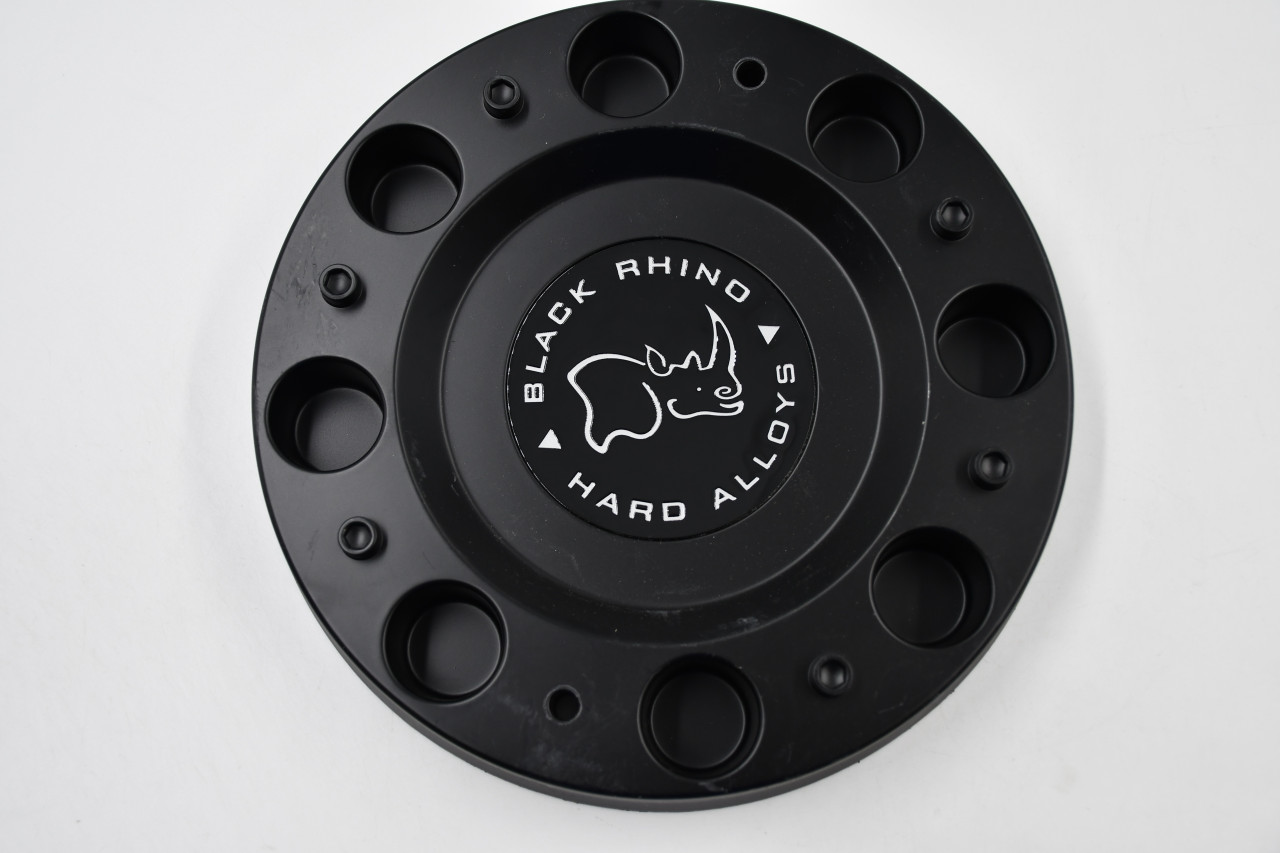 Black Rhino Hard Alloys Matte Black Wheel Center Cap Hub Cap