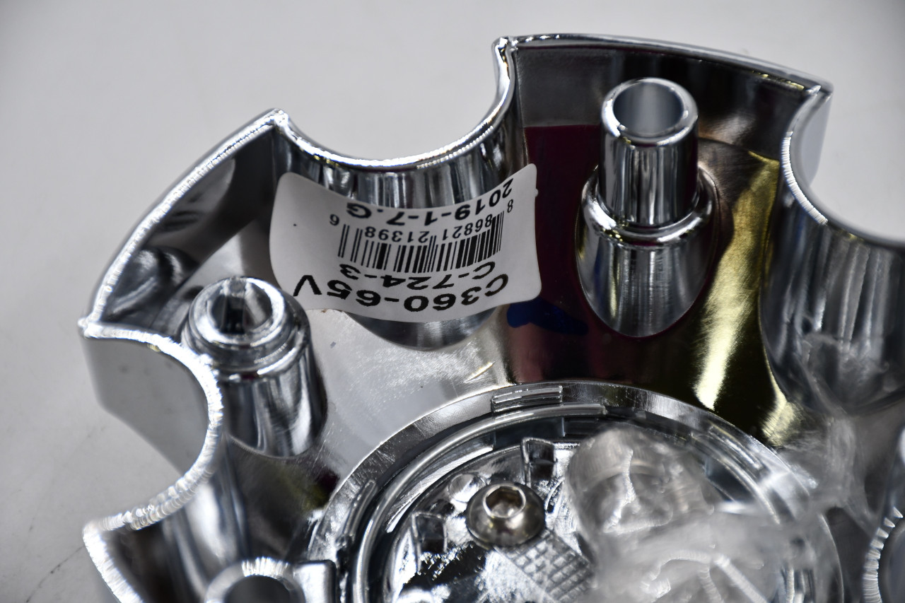 Vision 360 Sliver 361 Spyder 363 Razor C360-65V Chrome Wheel Center Cap 5 Lug