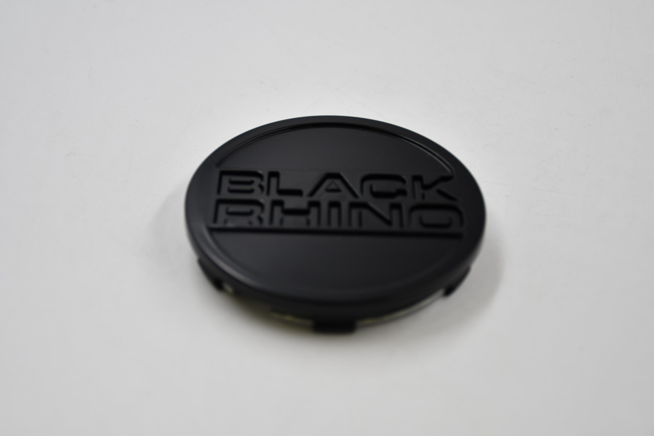 Black Rhino Black Wheel Center Cap Hub Cap PSC002ADBK1 2.875"