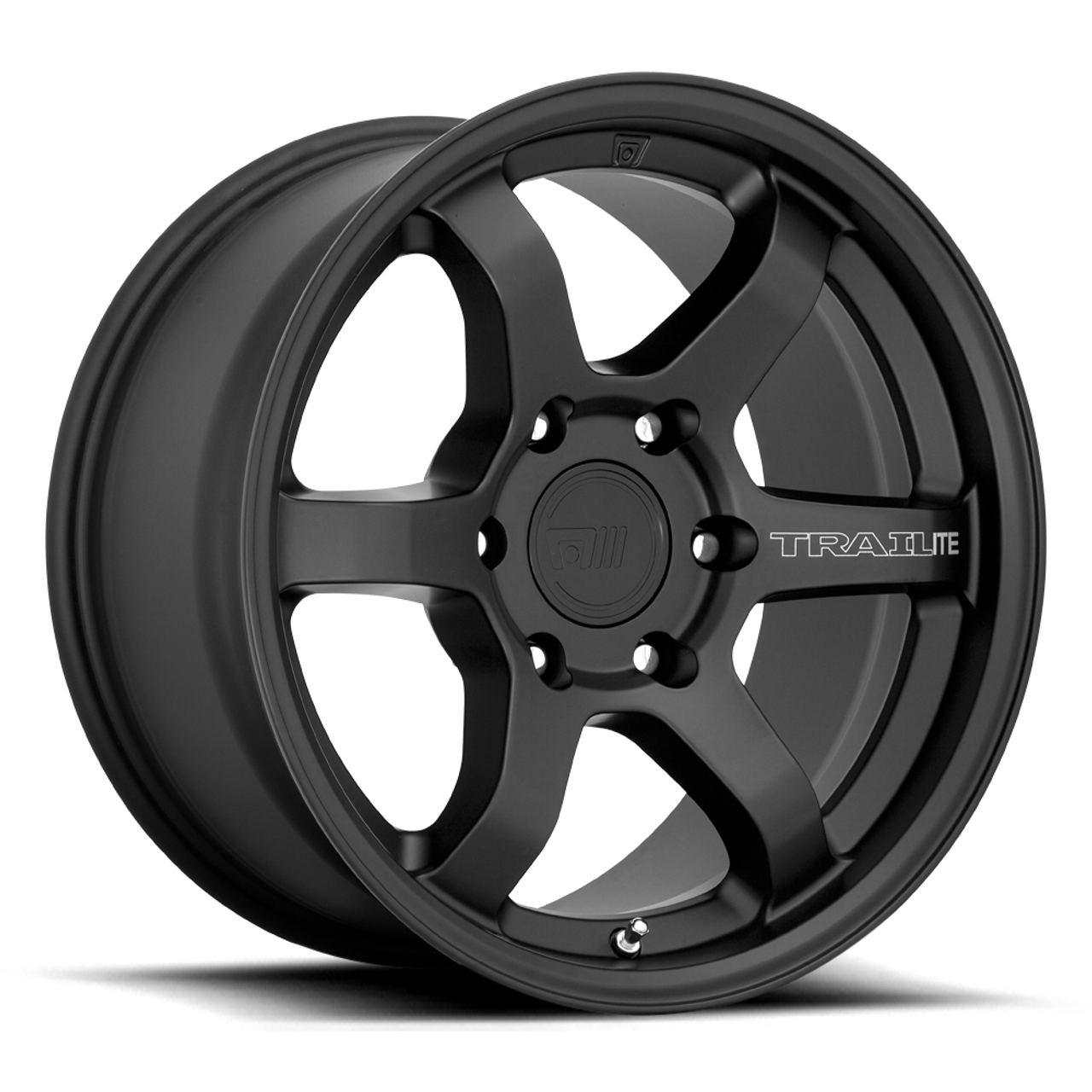 Set 4 Motegi MR150 Trailite 17x8.5 6x5.5 Satin Black Wheels 17" 18mm Rims