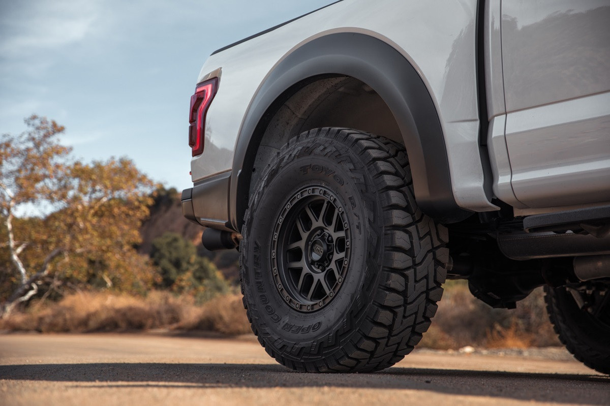 Set 4 20" KMC KM544 Mesa 20x9 8x6.5 Satin Black Gray Tint Wheels 0mm Truck Rims