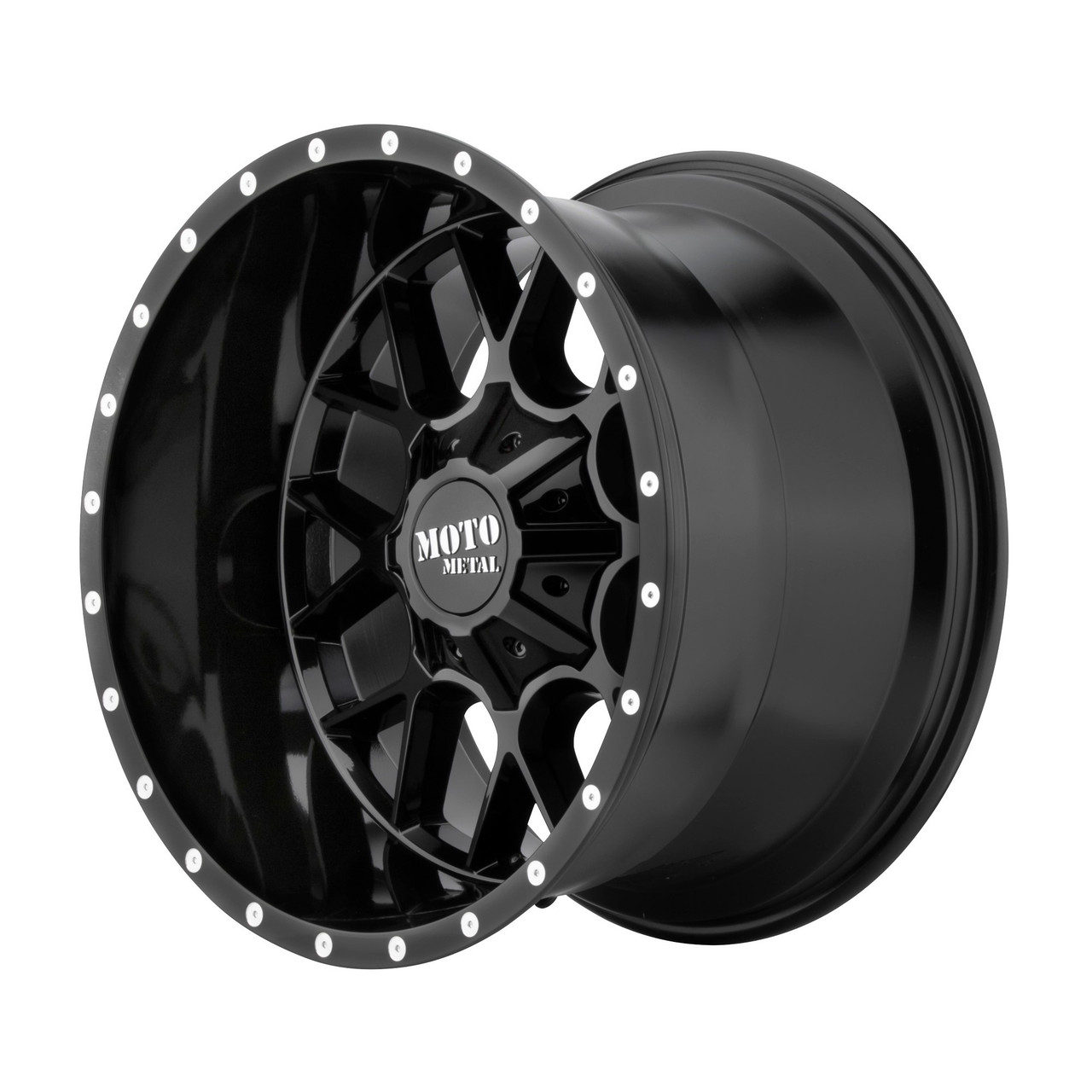 Set 4 Moto Metal MO986 Siege 20x12 6x135 6x5.5 Gloss Black Wheels 20" -44mm Rims
