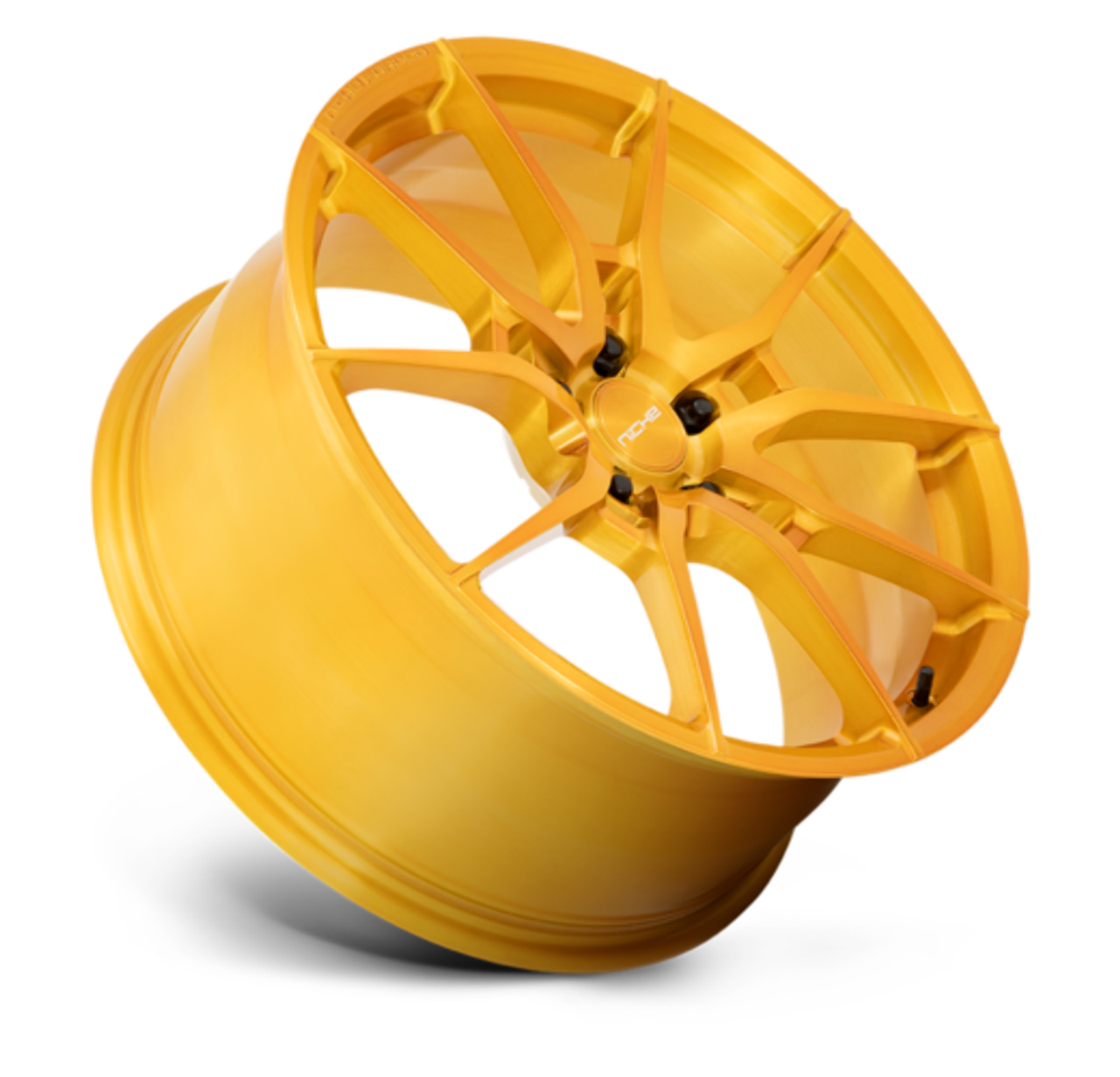Niche Mono T112 Kanan 20x9 5x112 Brushed Candy Gold Wheel 20" 25mm Rim