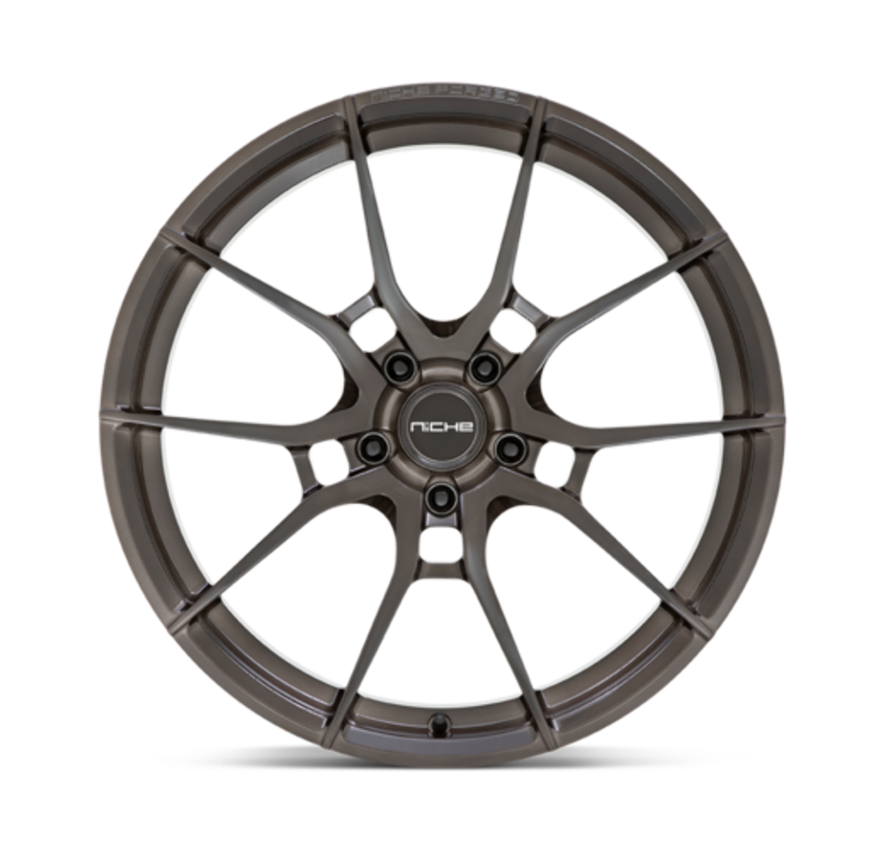 Niche Mono T111 Kanan 21x12 5x120 Brushed Candy Smoke Wheel 21" 57mm Rim