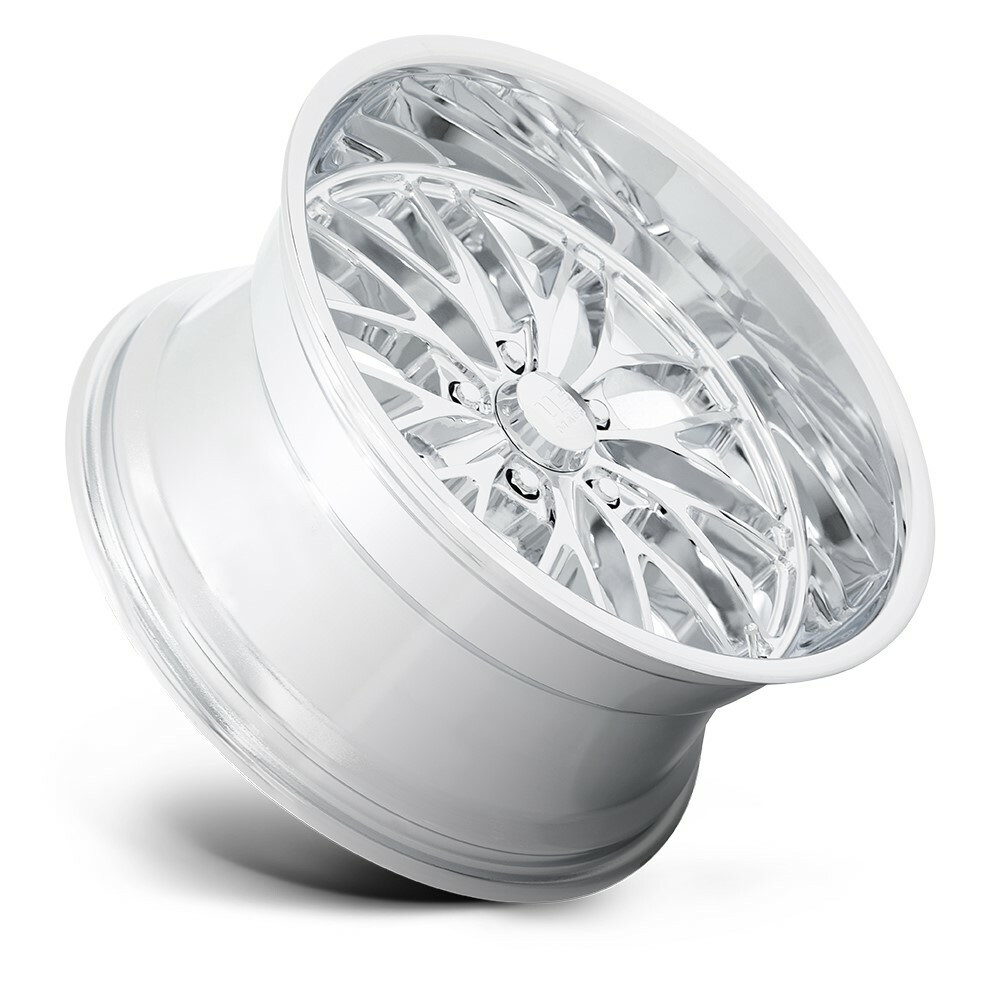 US Mag 1PC U140 Santa Cruz 22x10.5 5x5.0 Chrome Wheel 22" 0mm Rim