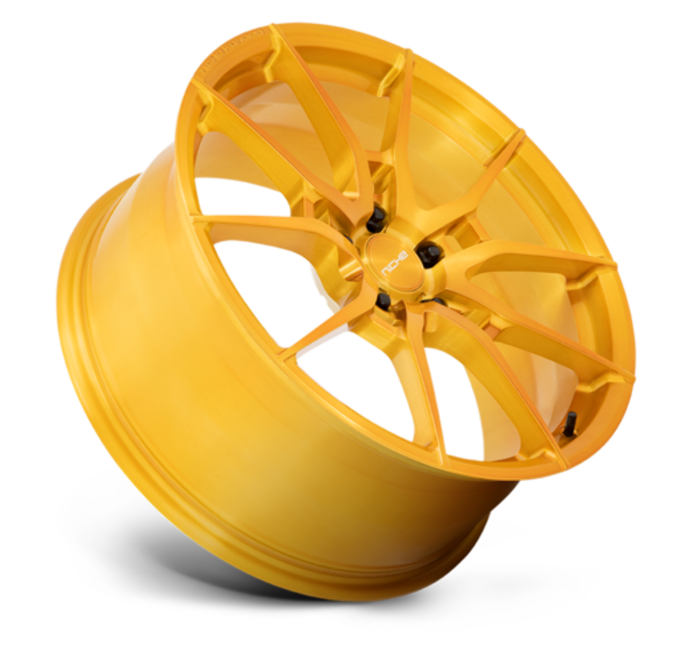 Niche Mono T112 Kanan 20x11.5 5x120 Brushed Candy Gold Wheel 20" 52mm Rim