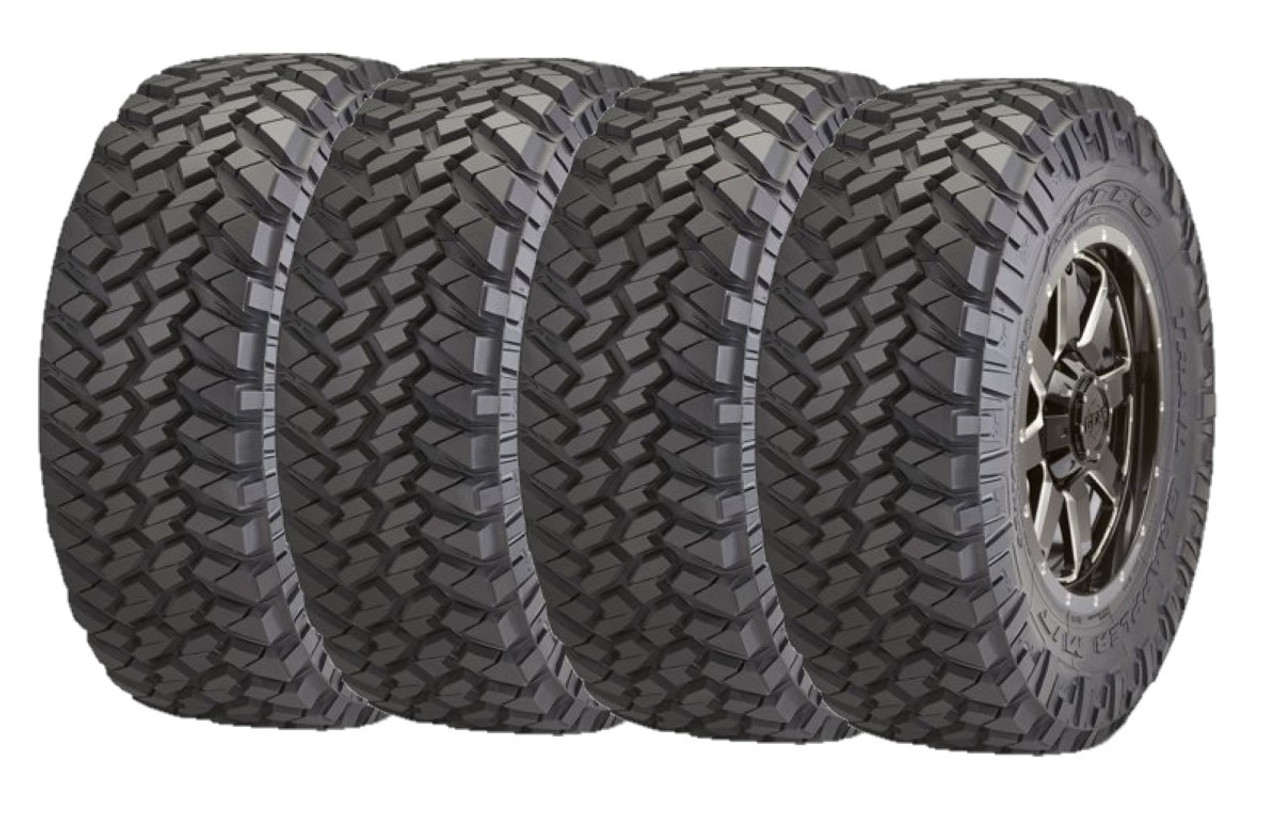 LT325/50R22 E Set 4 Nitto Trail Grappler Mud Terrain Tires 122Q 35.0 3255022