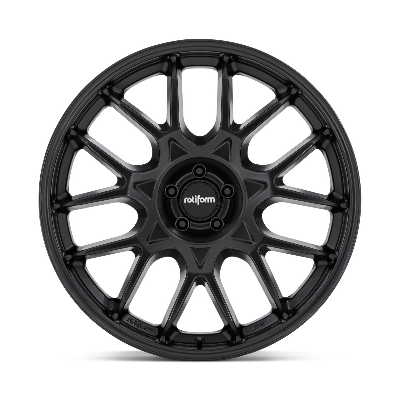 Rotiform 1PC R195 Zws 21x12 5x112 Matte Black Wheel 21" 30mm Rim