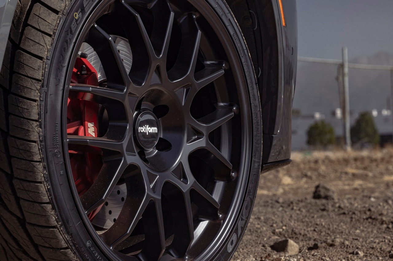 Rotiform 1PC R195 Zws 22x10 5x130 Matte Black Wheel 22" 60mm Rim Rotiform 1PC R195 Zws 22x10 5x130 Matte Black Wheel 22" 60mm Rim