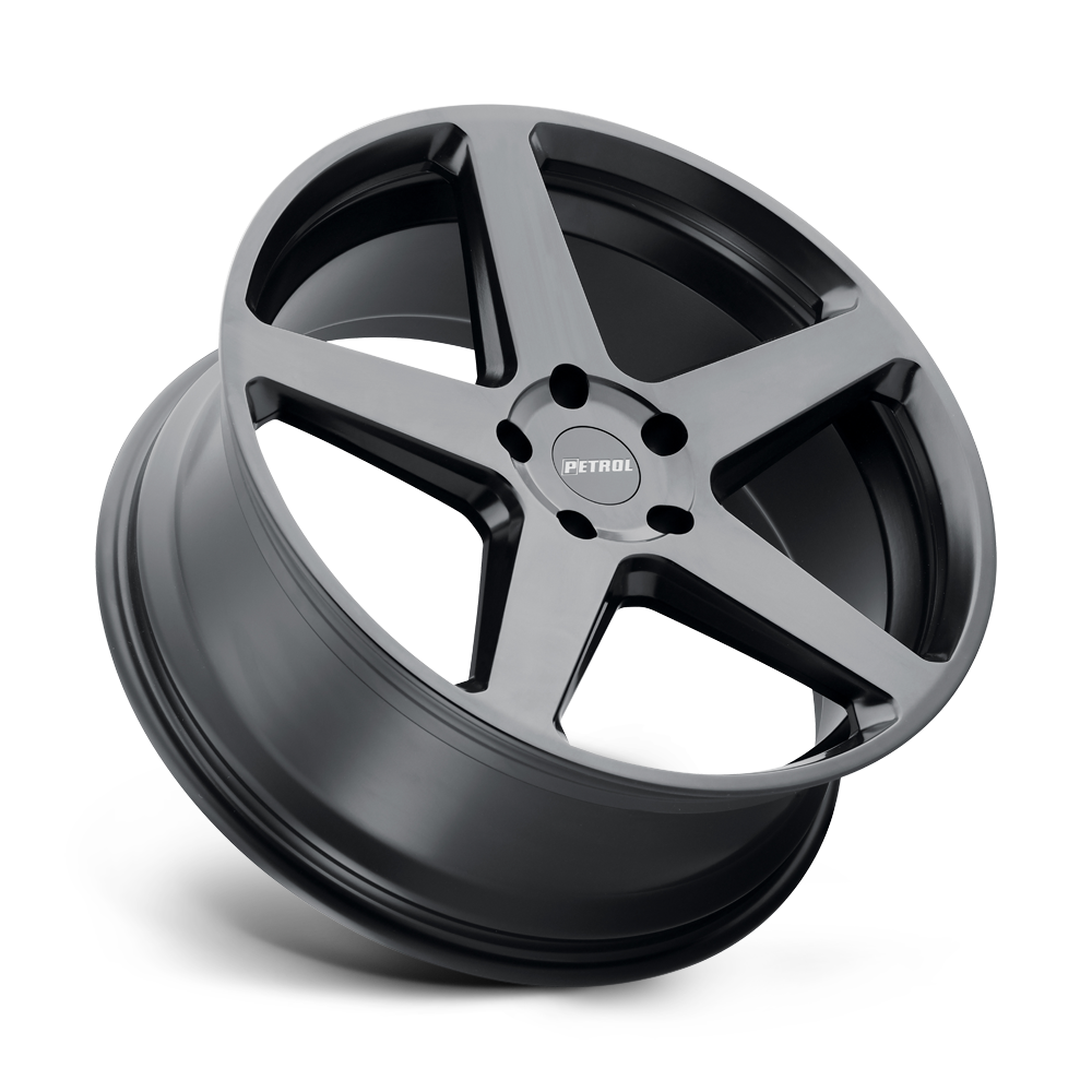 Petrol P2C 18x8 5x120 Semi Gloss Black Wheel 18" 35mm Rim