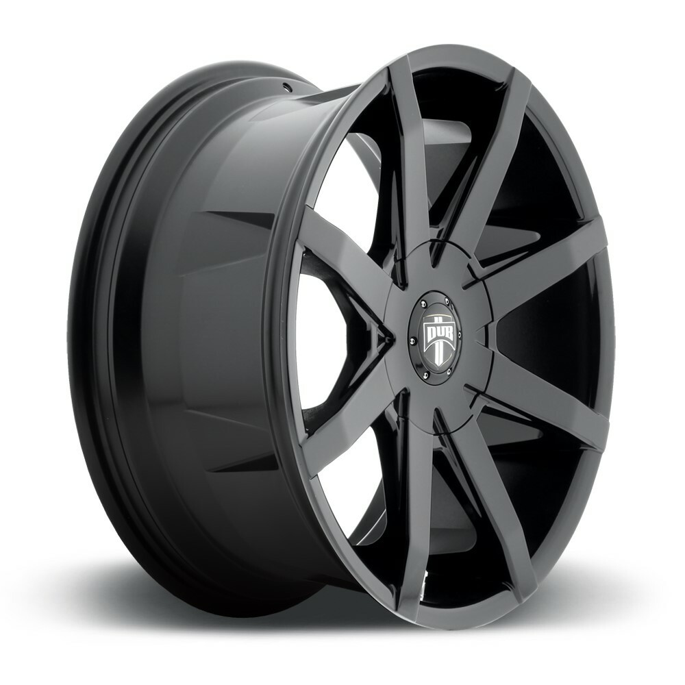 Set 4 DUB S110 Push 20x8.5 6x120 6x132 Gloss Black Wheels 20" 35mm Rims