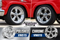 American Racing Torq Thrust II Wheels – VN515 Polished vs VN615 Chrome | Complete Size & Fitment Guide