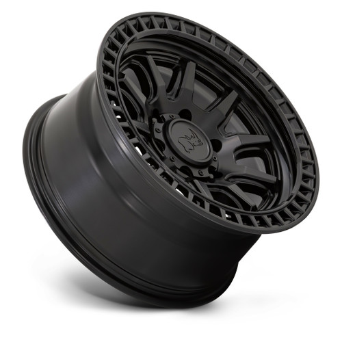 Black Rhino Calico 17x8.5 5x120 Matte Black Wheel 17" 34mm Rim