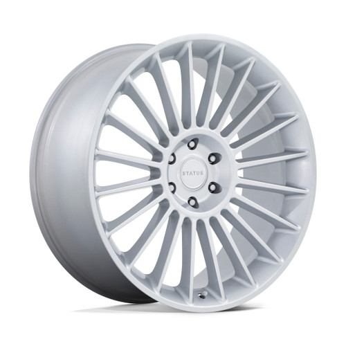 Status Venti 24x10 6x5.5 Gloss Silver Wheel 24" 30mm Rim