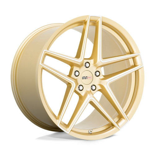 Cray Panthera 20x9 5x120 Gloss Gold Mirror Face Wheel 20" 38mm For Corvette Rim