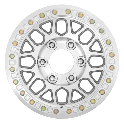 KMC KM234 Grenade Desert Beadlock 20x9 6x5.5 Machined Wheel 20" -12mm Rim