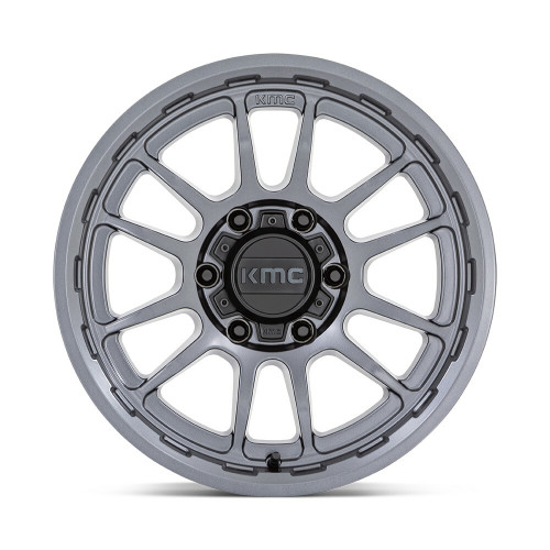 KMC KM727 Wrath 20x9 5x5.0 Matte Anthracite Wheel 20" 0mm Rim