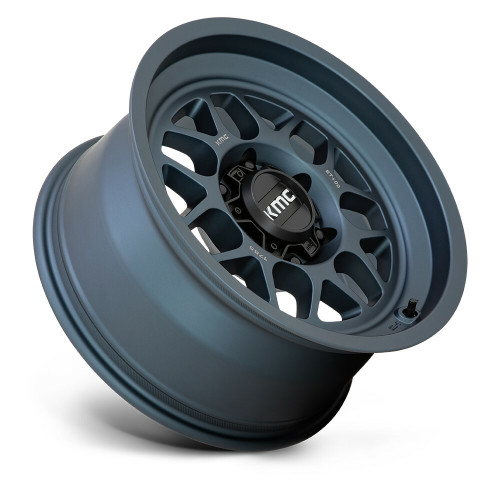 KMC KM725 Terra 20x9 5x5.0 Metallic Blue Wheel 20" -12mm Rim