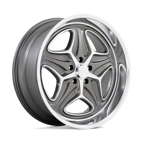 Set 4 22" Foose F172 Merlot 22x10.5 5x4.75 Anthracite Machined Wheels 6mm Rims