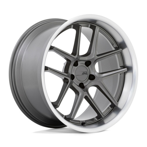 American Racing AR942 20x12 5x115 Matte Gunmetal Machined Lip Wheel 20" 6mm