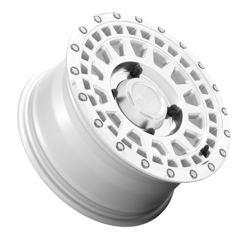 Black Rhino Powersports Parker Utv 15x7 4x156 Silver Mirror Cut Wheel 15" 51mm