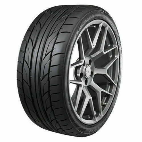 Nitto NT555 G2 high-performance street tire featuring an aggressive tread design for sports cars, muscle cars and performance vehicles