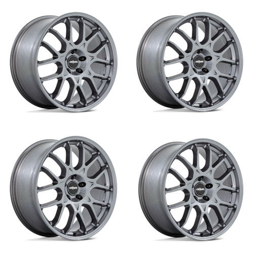 Set 4 Rotiform R196 Zws 22x10 5x120 Gloss Anthracite Wheels 22" 30mm Rims Set 4 Rotiform R196 Zws 22x10 5x120 Gloss Anthracite Wheels 22" 30mm Rims