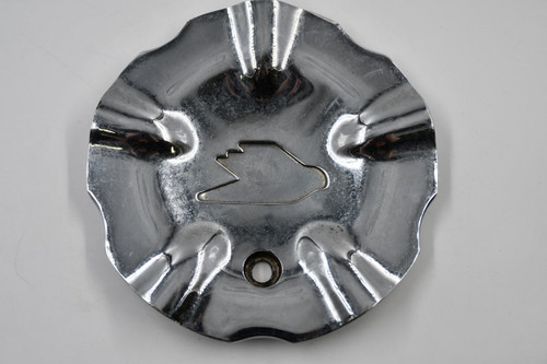 DIABLO Chrome Metal Wheel Center Cap Hub Cap C0231 6" Bolt On, No Logo/Inset