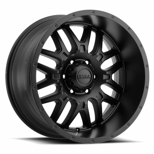 20" Ultra 203SB Hunter 20x10 6x135 Satin Black Satin Clear-Coat Wheel -25mm Rim 20" Ultra 203SB Hunter 20x10 6x135 Satin Black Satin Clear-Coat Wheel -25mm Rim