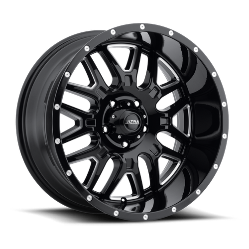 Set 4 20" Ultra 203BM Hunter  20x10 Wheels 5x5.50 -25mm