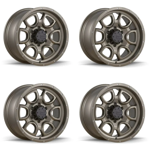 Set 4 18" Mamba 591BZ M19  18x9 Wheels 6x5.50 -12mm