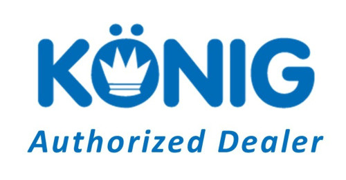 18" Konig 55BR Myth Gloss Black Red Tinted Clear-Coat 18x8 Wheel 5x112 43mm