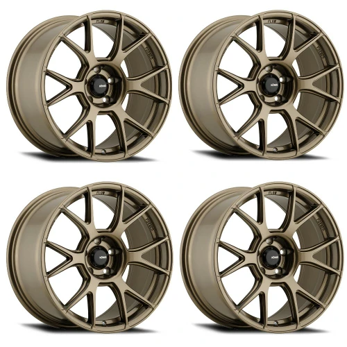 Set 4 19" Konig 56BZ Ampliform  19x8.5 Wheels 5x4.50 +30mm